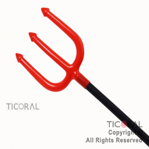 TRIDENTE PLASTICO GR x 1